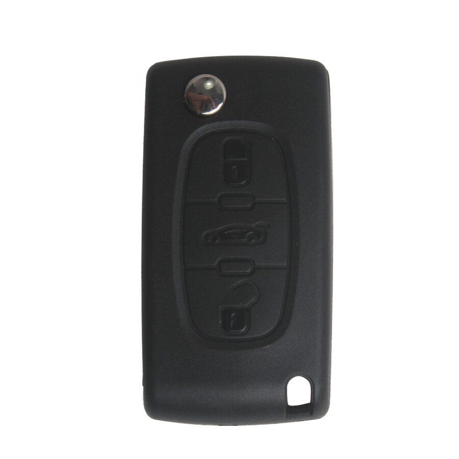 Flip Remote Key 3 Button For Peugeot 307