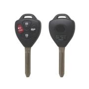 2010 Keyless Entry Remote Key For Toyota Corolla