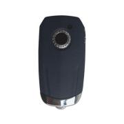 Flip Remote Key Shell For Fiat 1 Button Blue Color Internal Slotting 5pcs/lot
