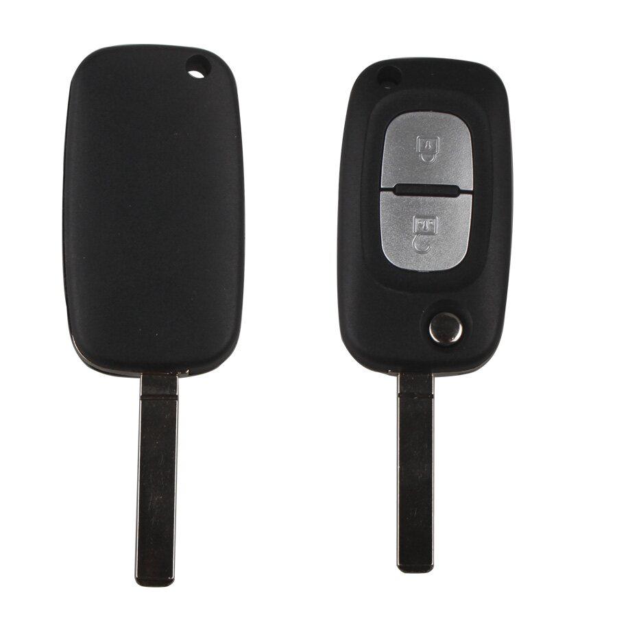 2Buttons Folding Remote Key For Renault 433MHZ With 46 Chip