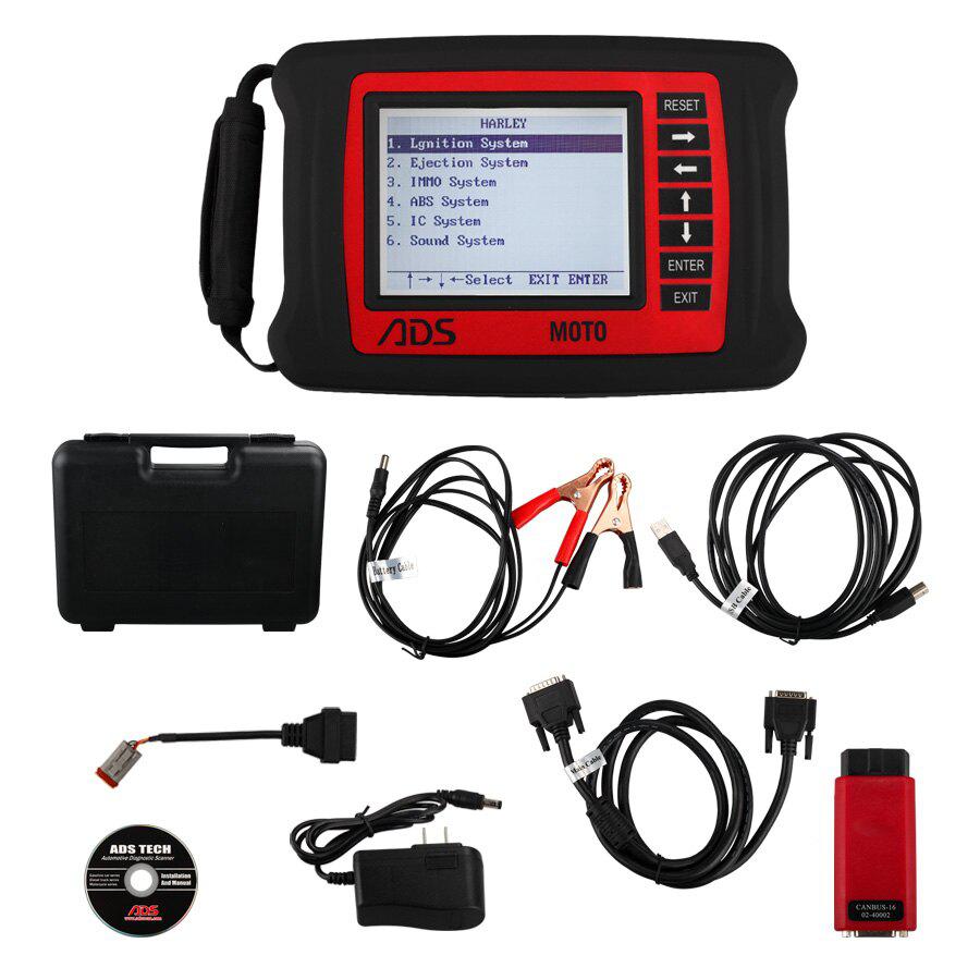 ADS MOTO-H Harley Motorcycle Diagnostic Tool Update Online