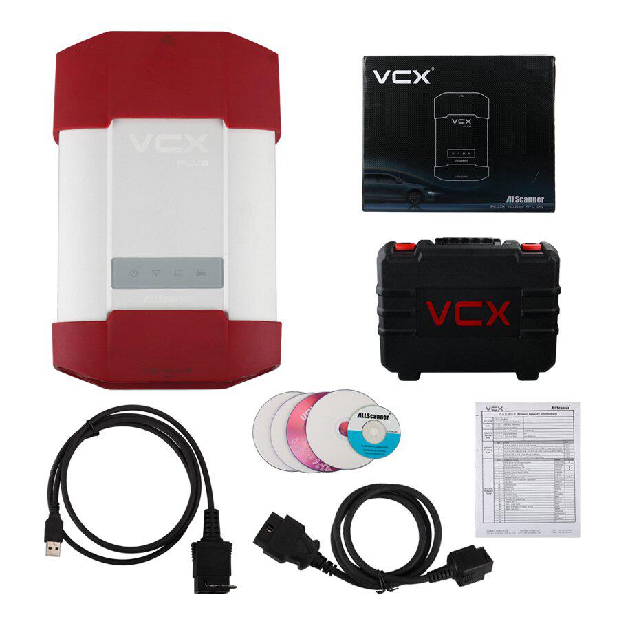 AllScanner VCX -PLUS MULTI (TOYOTA+HONDA+Land Rover & Jagua V139) 3 IN 1 Professional Diagnose & Programming Tool