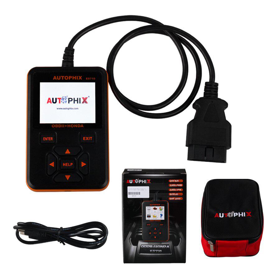 Autophix E-SCAN ES710 Diagnostic Tool For HONDA + OBD2 Scanner