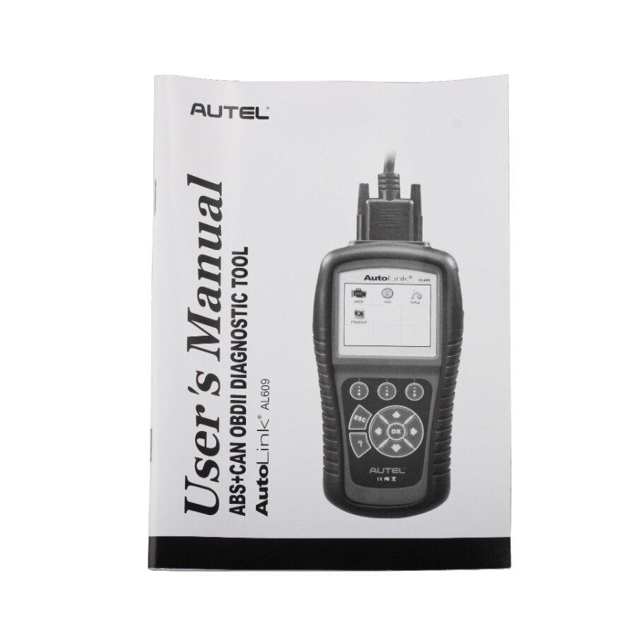 Best Autel AutoLink AL609 ABS CAN OBDII Diagnostic Tool Diagnoses ABS System Codes Internet Updatable