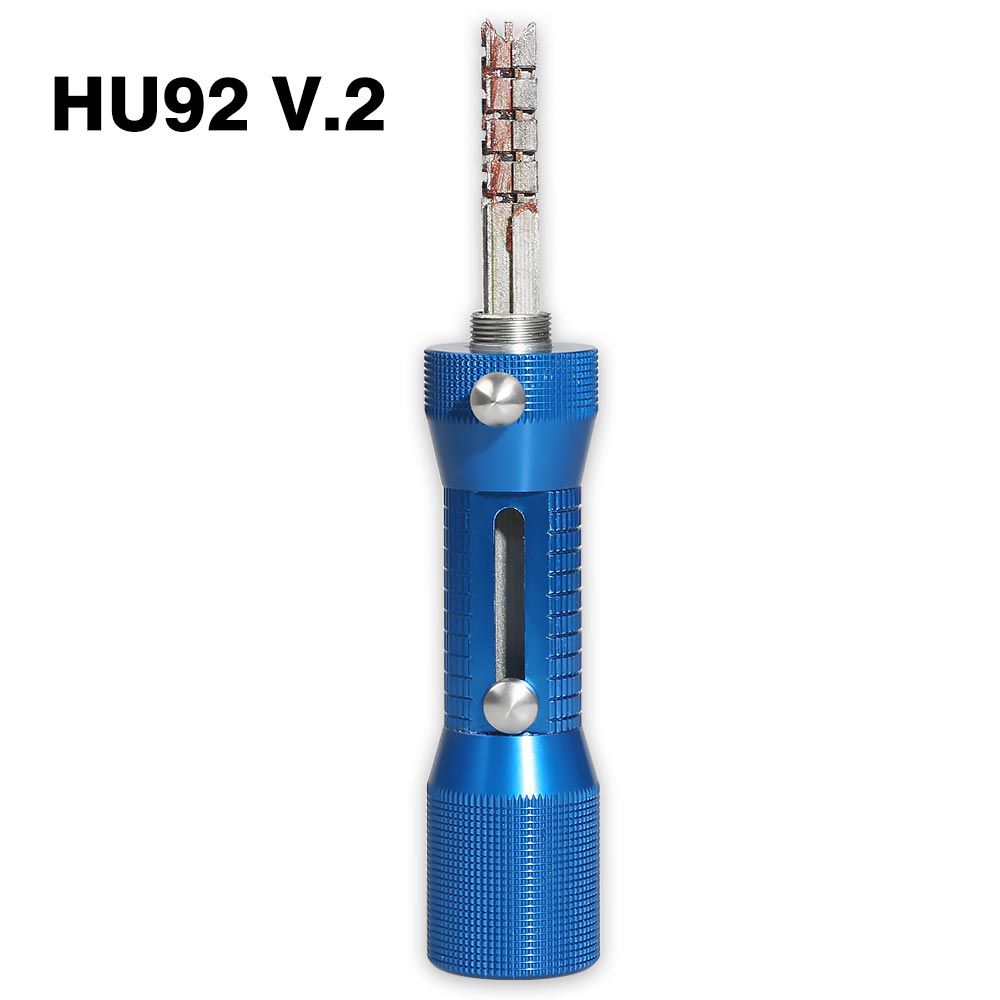 2 in 1 HU92 V.2 Professional Locksmith Tool for BMW HU92 Lock Pick and Decoder Quick Open Tool