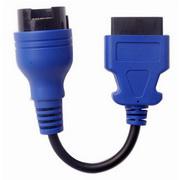 Top Quality 38Pin to 16Pin OBDII Cable For IVECO Trucks Diagnostic Tool-Blue Version