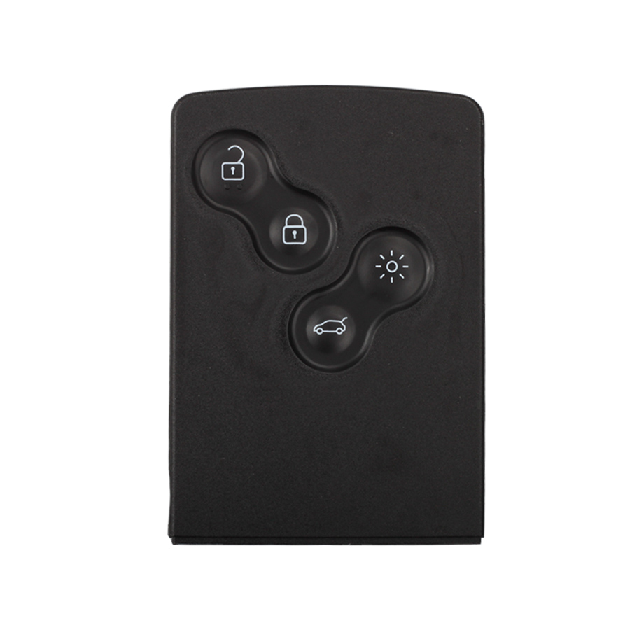 Koleos 4 Buttons Smart Remote Key Shell For Renault 5pcs/lot