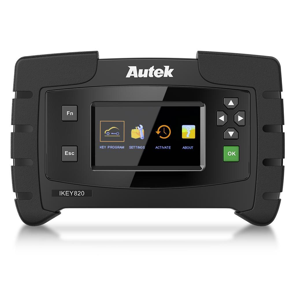 Original Autek IKey820 OBD2 Car Key Programmer Support All Key Lost No Token Limitation