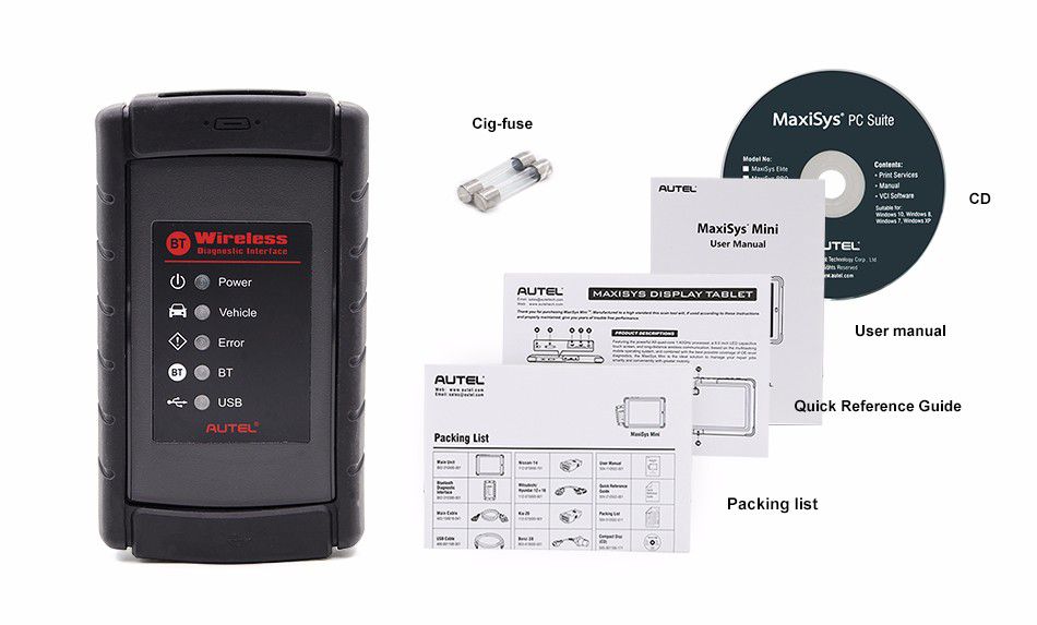 Autel MaxiSys Mini MS905 Automotive Diagnostic and Analysis System