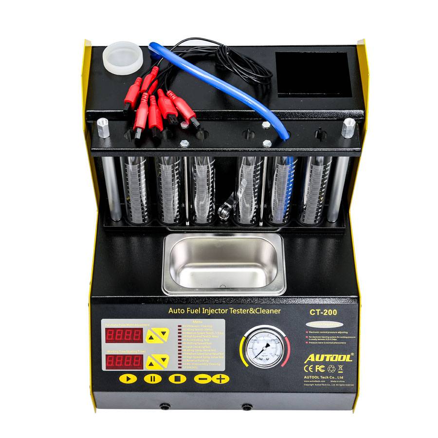 AUTOOL CT200 Ultrasonic Fuel Injector Cleaner & Tester