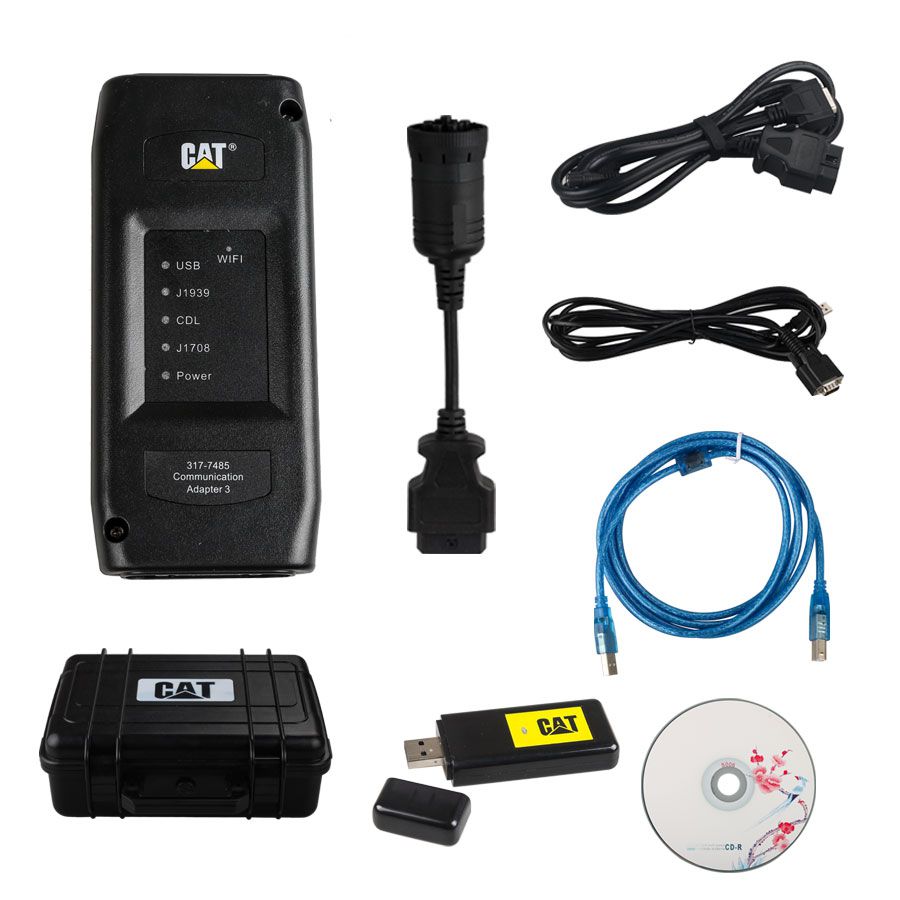 2018A Bluetooth CAT3 Caterpillar ET3 Wireless Diagnostic Adapter Excellent Quality