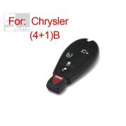 Smart Key Shell For Chrysler 4+1 Button 5PCS/lot