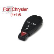 Smart Key Shell For Chrysler  4+1 Button Durable In Use