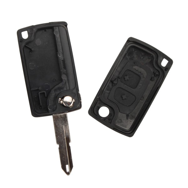 Modified  Flip Romote Key Shell For Citroen 2 Button Va31 5pcs/lot