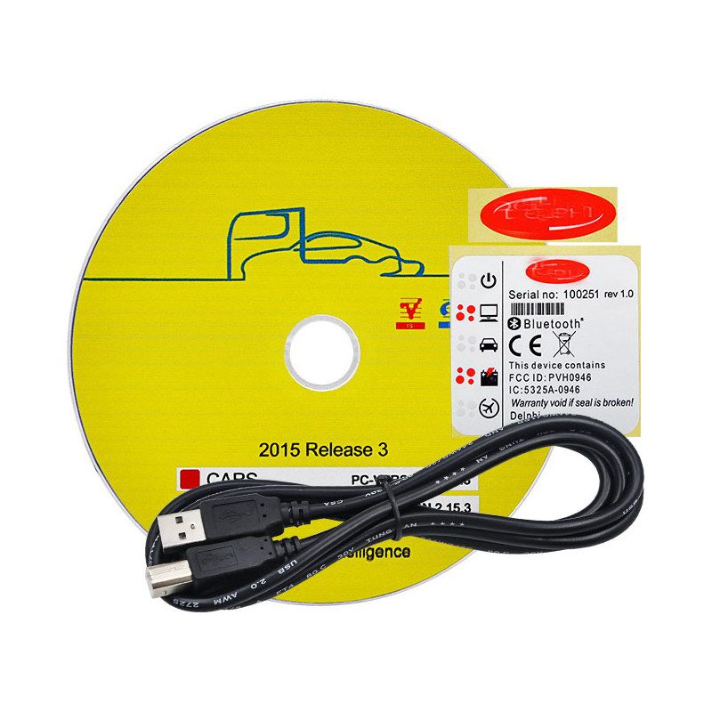New Design CDP DS150 2015R3 Version Diagnostic Tool With Bluetooth and free Keygen