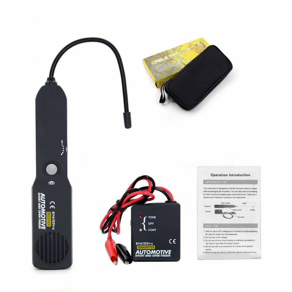 EM415PRO Car Short Circuit Detector Car Repair Tool detector Track the cables or wires