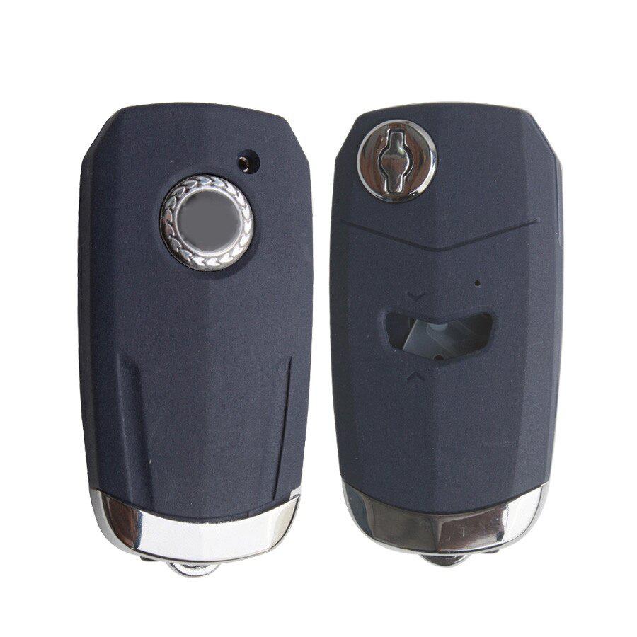Flip Remote Key Shell For Fiat 1 Button Blue Color Flat Slotting 5pcs/lot