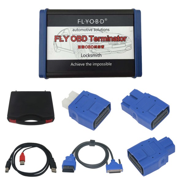 FLY OBD Terminator Locksmith Version Free Update Online with Free J2534 Software