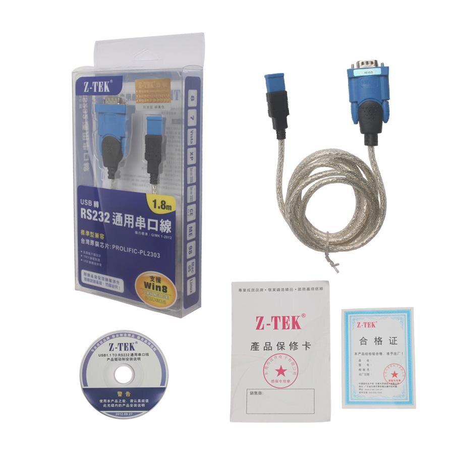 High Quality Z-TEK USB1.1 To RS232 Convert Connector