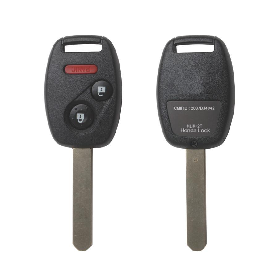 2005-2007 Remote Key For Honda 2+1 Button And Chip Separate ID:48( 433 MHZ ) fit ACCORD FIT CIVIC ODYSSEY
