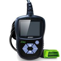 JDiag JD301 OBD2 Scanner Automotive Engine Fault Code Reader CAN Diagnostic Scan Tool (Black)