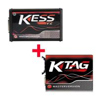 Kess V2 V5.017 SW V2.8 Red PCB Plus Ktag 7.020 SW V2.25 Red PCB EU Online Version Get Free V1.61 ECM TITANIUM