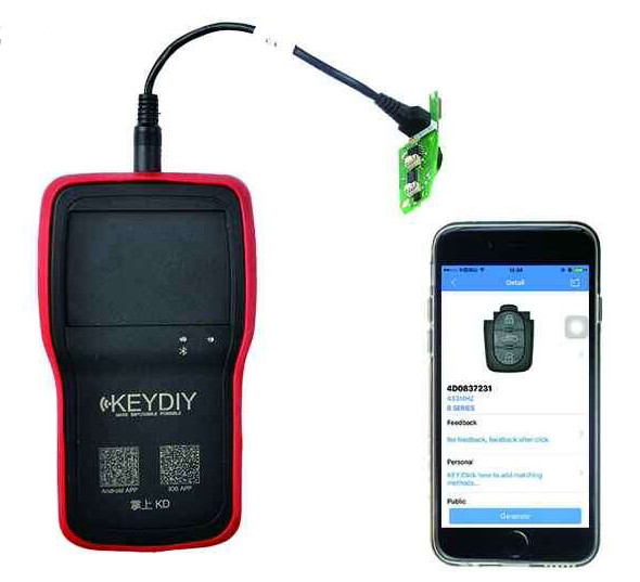 KEYDIY KD900+ for IOS Android Bluetooth Remote Maker-1