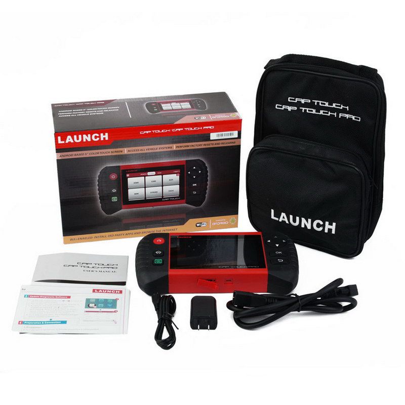 Launch Creader CRP Touch Pro Full System Diagnostic EPB/DPF/TPMS/ Service Wi-Fi Update Online Car/Auto Diagnostic Scanner