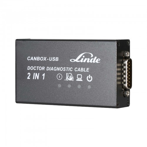 Exclusive Sales Linde Canbox and Doctor Diagnostic Cable 2 in 1 2016 Version
