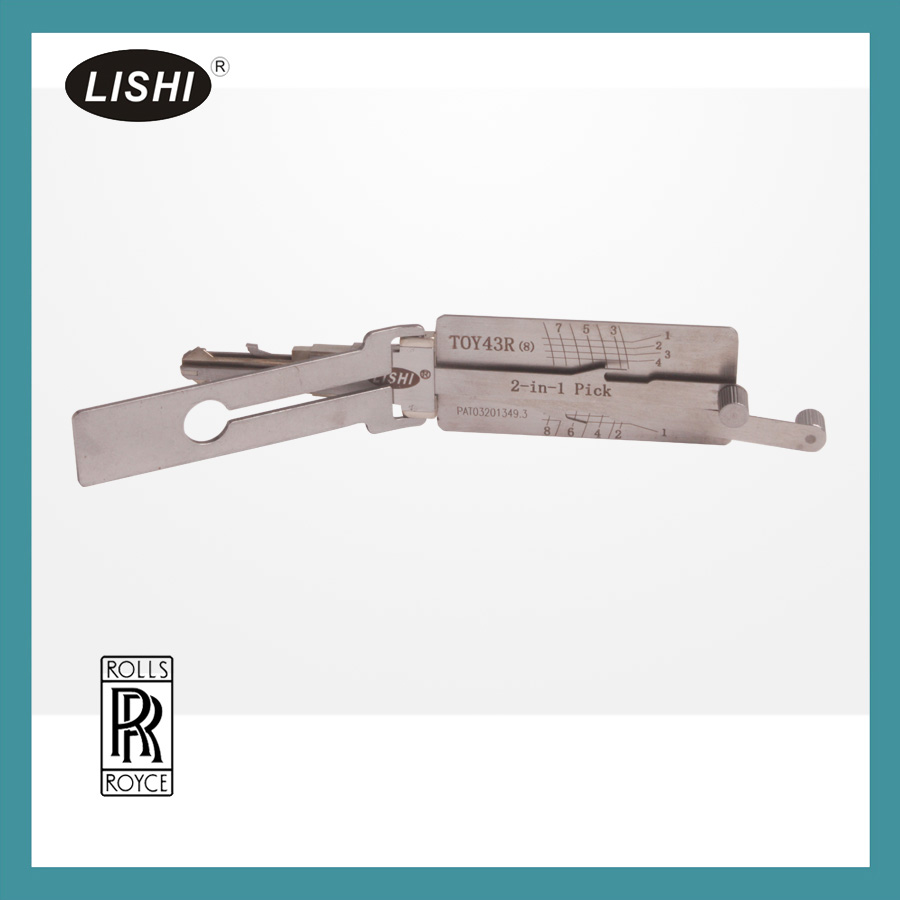 Lishi TOY43R 2-in-1 Pick and Decoder (8 pin )