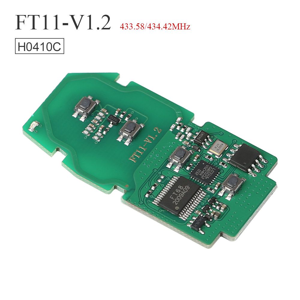 Lonsdor FT08 PH0440B Update Version of FT11-H0410C 312/314 MHz Toyota Smart Key PCB Frequency Switchable