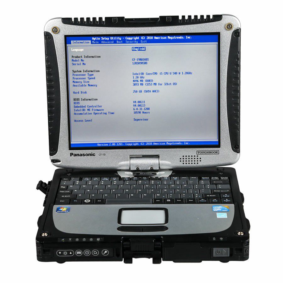 V2020.10 MB SD C4 Plus Support Doip with SSD Plus Panasonic CF19 I5 4GB Laptop Software Installed Ready to Use