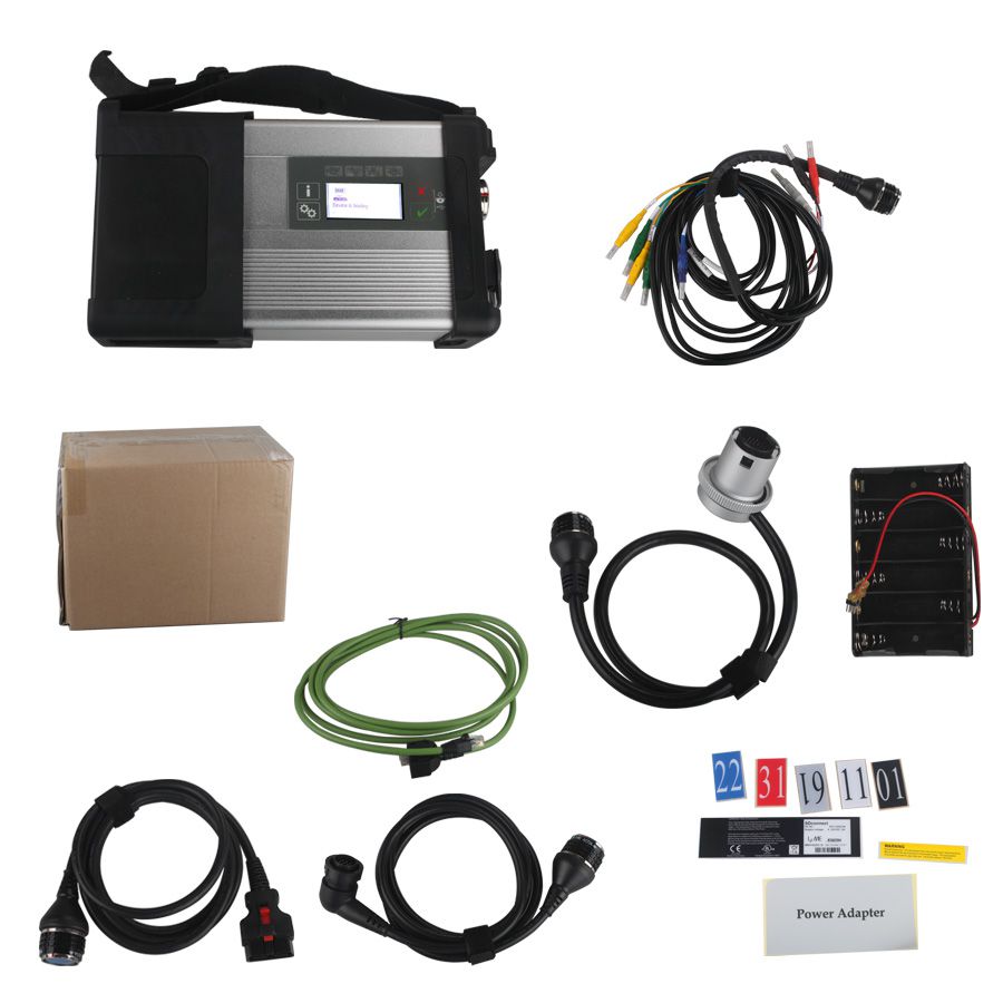 MB SD C5 SD Connect Compact 5 Star Diagnosis with WIFI for Cars and Trucks Multi-Language without Software HDD