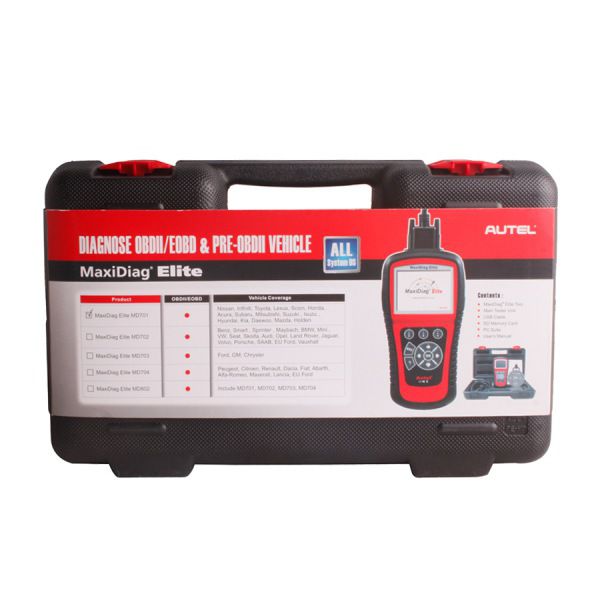 Autel Maxidiag Elite MD701 With Data Stream Function  For Asia Vehicles All System Update Online