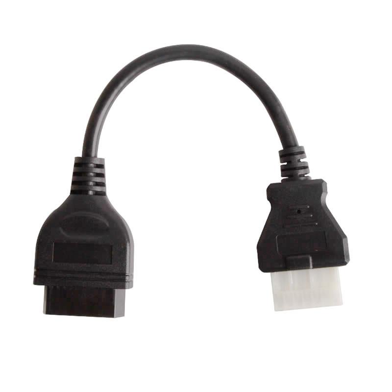 12pin OBD1 OBD2 Connector Adapter for Mitsubishi Auto Diagnostic Tool