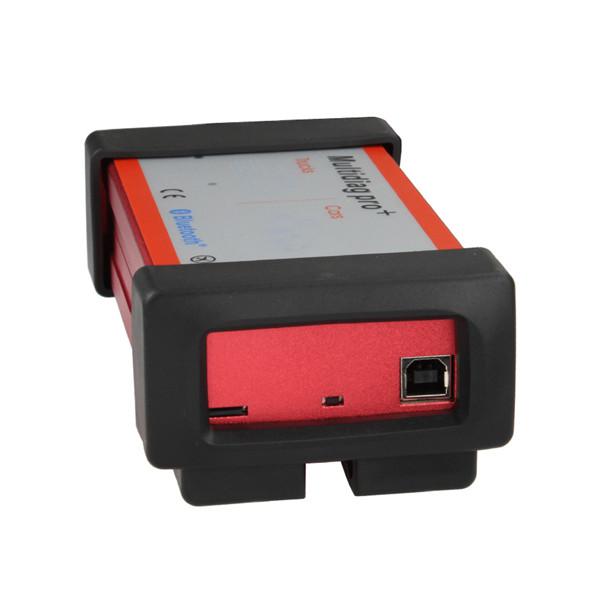 V2016 New Design Multidiag Pro+ For Cars/Trucks And OBD2 with Bluetooth Support Win8 Multi-Languages