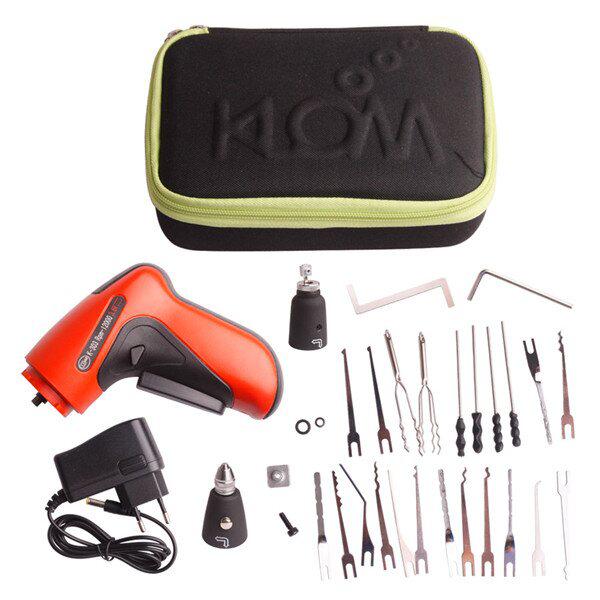 New Klom Cordless Electric Pick Gun Locksmith Tools