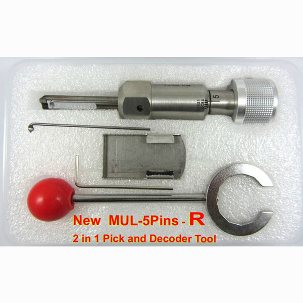New MUL-5Pins-R 2 in 1 Pick and Decoder Tool(R-UP)