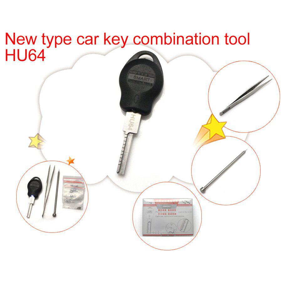 New Release Type Car Key Combination Tool HU64