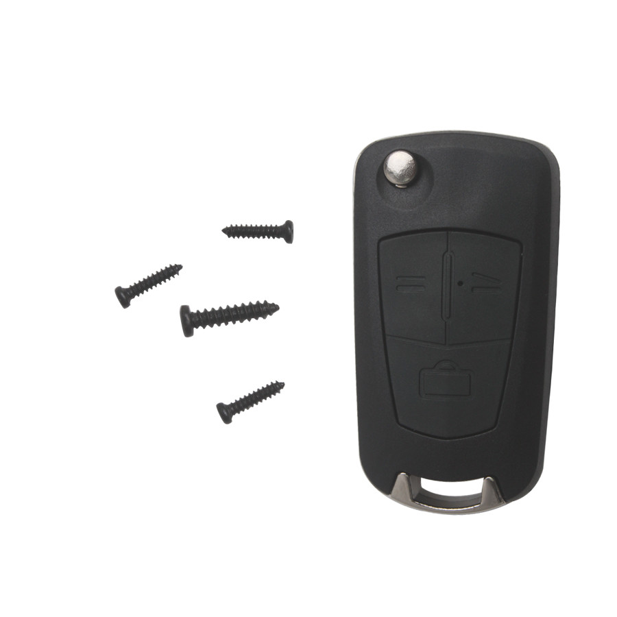 Modified Filp Remote Key Shell For Opel 3 Button (HU100A) 5pcs/lot
