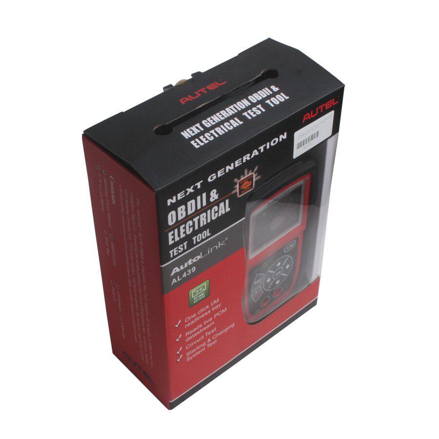 Original Autel AutoLink AL439 OBDII/CAN And Electrical Test Tool