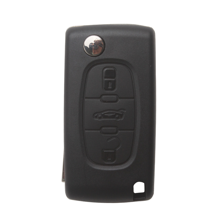 Remote Key For Citroen 3 Button 433MHZ HU83 3B( with groove)