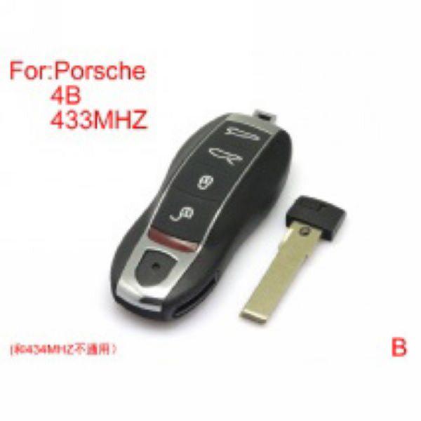 Remote Key 4Buttons For Porsche Cayenne 433MHZ After Market