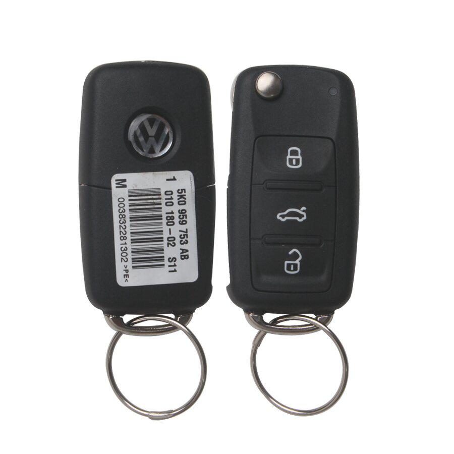 Remote Key 5KO 959 753AB 433mhz 3 Button For VW