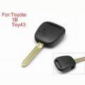 Remote Key Shell Side Face 1 Button For Toyota Easy To Cut Copper Without Logo TOY43 10pcs/lot