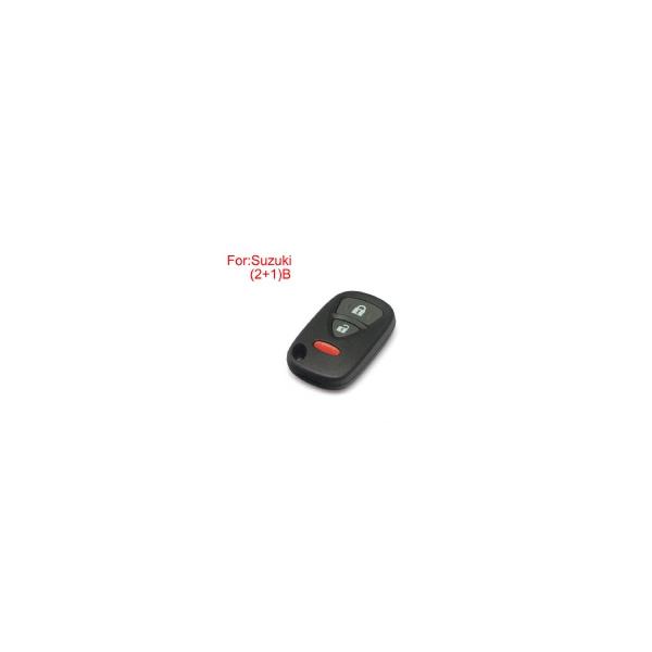 Remote Key Shell 2+1 Buttons For Suzuki  (use for USA) 5pcs/lot