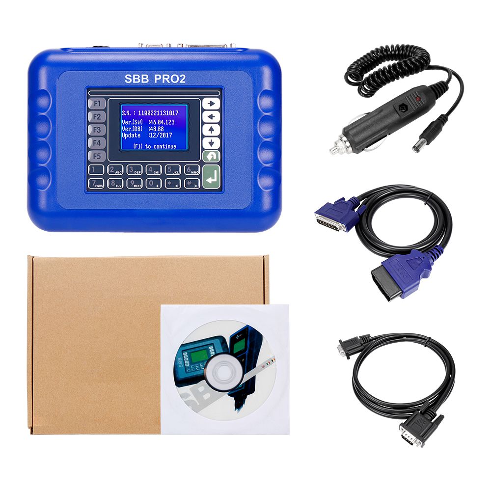 V48.88 SBB Pro2 Key Programmer Support Cars to Year 2017