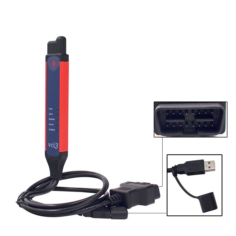 V2.46.1 Scania VCI-3 VCI3 Scanner Wifi Wireless Diagnostic Tool for Scania