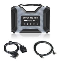 SUPER MB PRO M6 Wireless Star Diagnosis Tool with Multiplexer + Lan Cable + Main Test Cable