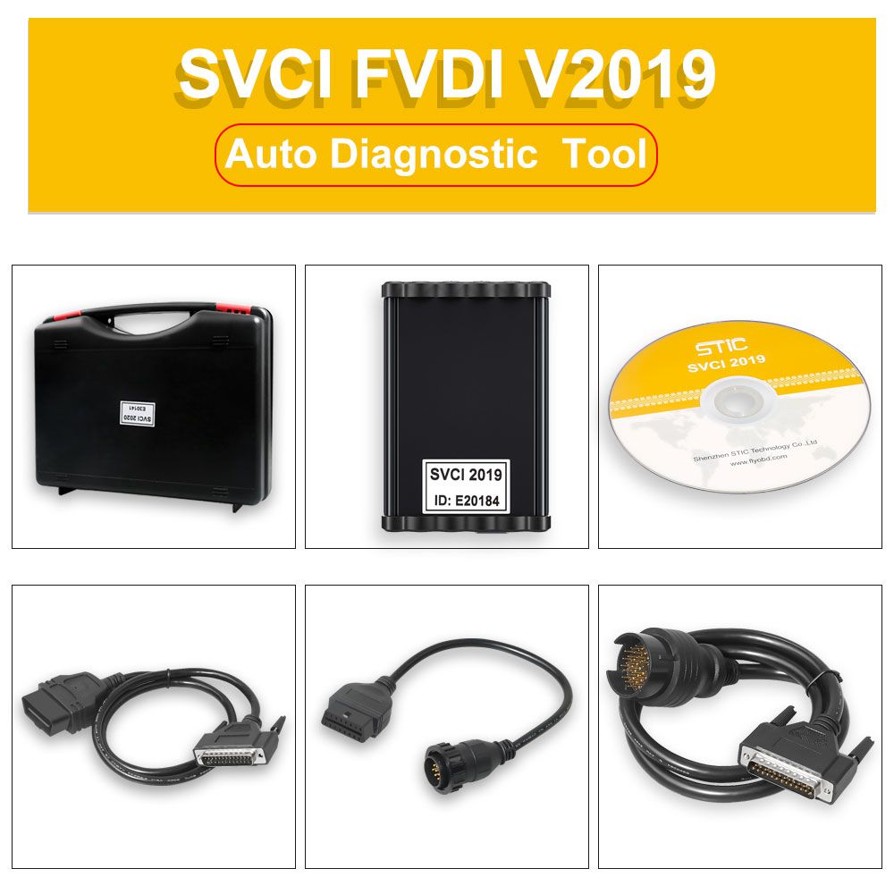 SVCI V2019 FVDI ABRITES Commander Full Version FVDI 2019 Auto Diagnostic Tool